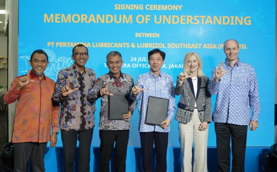 Perkuat Inovasi, Pertamina Lubricants Jalin Kolaborasi dengan Lubrizol