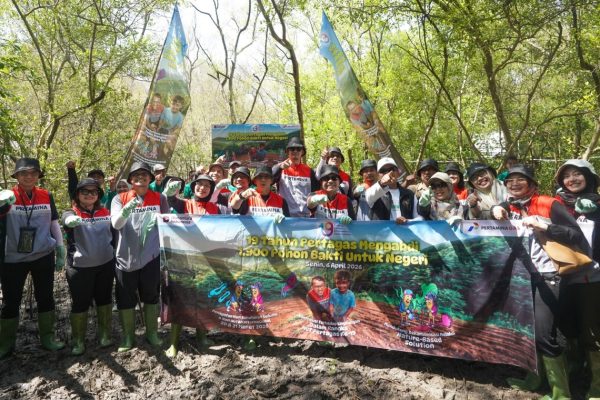 Sedekah untuk Bumi, Pertagas Tanam 4.300 Pohon