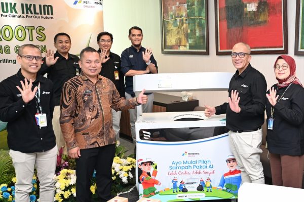 Pertamina Drilling Hadirkan SRIKANDI, Tempat Pemilah Sampah Berbasis AI