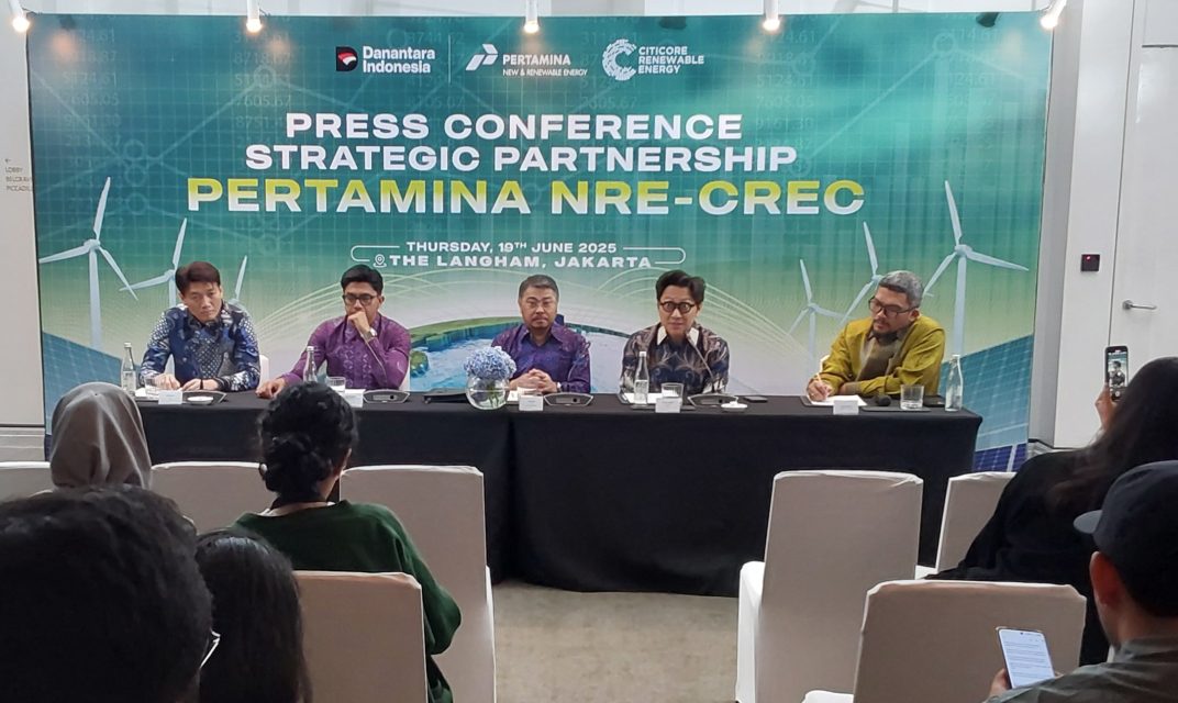 Sah, Pertamina NRE Kuasai 20 Persen Saham CREC