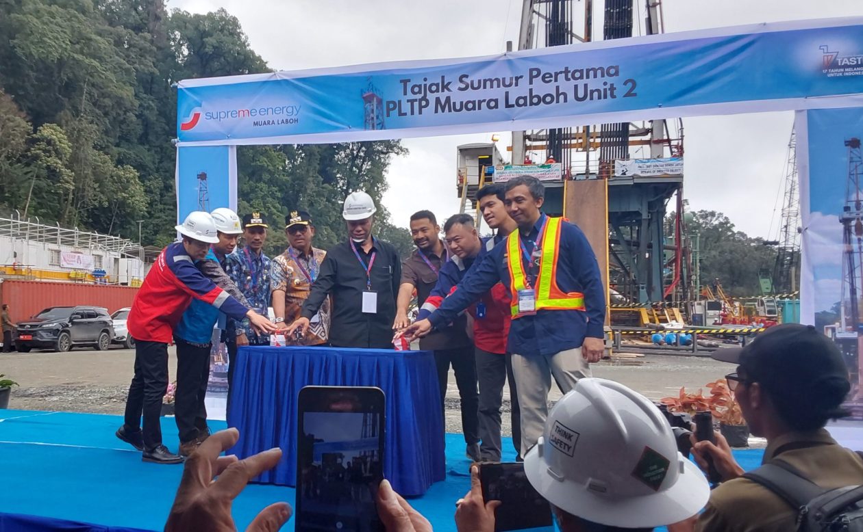 Supreme Energy Tajak Sumur Pertama PLTP Muara Laboh Unit 2