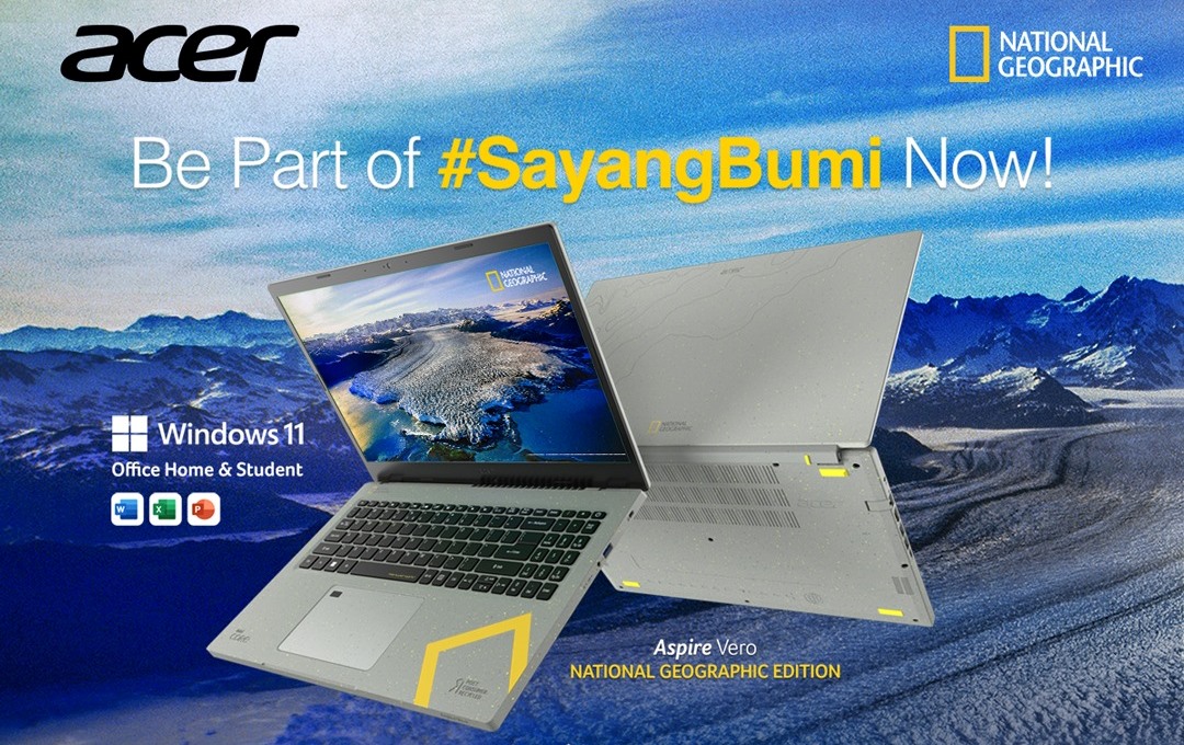 Acer Luncurkan Laptop Edisi National Geographic