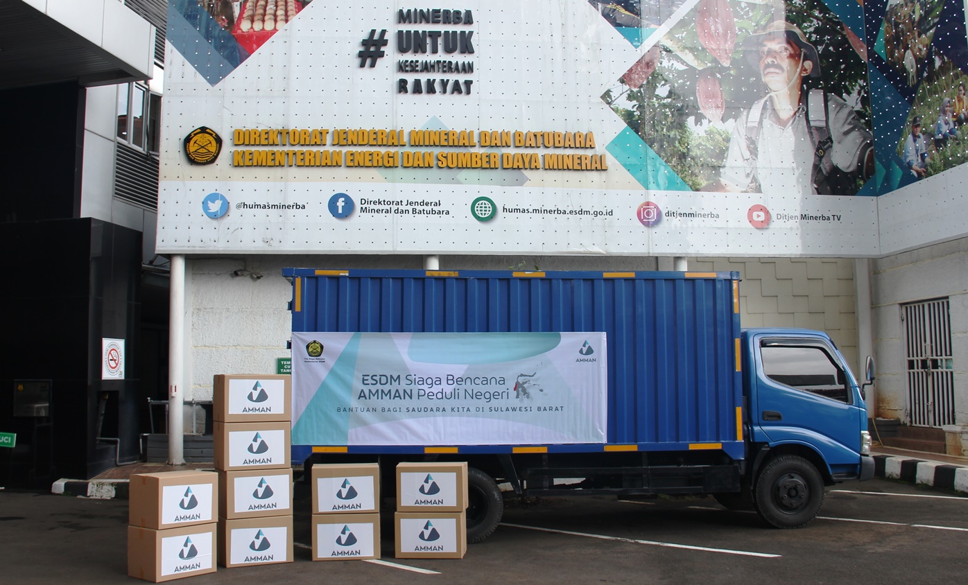 PT AMNT Salurkan Bantuan melalui ESDM Siaga Bencana