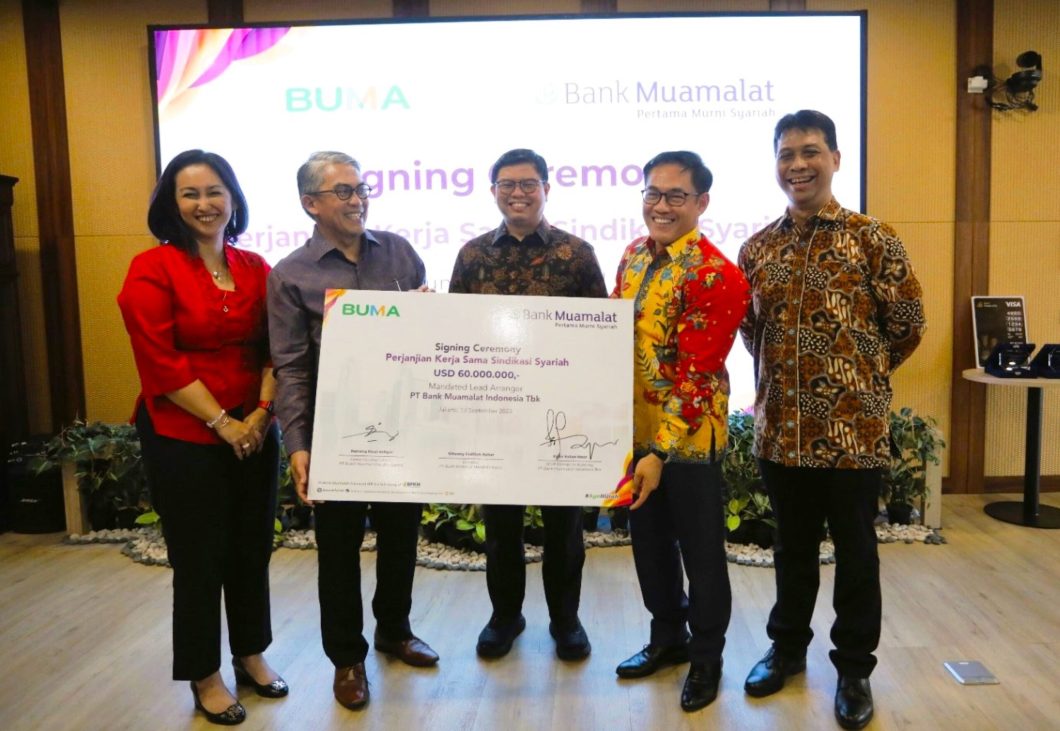 BUMA Raih Pembiayaan Syariah Pertama dari Bank Muamalat