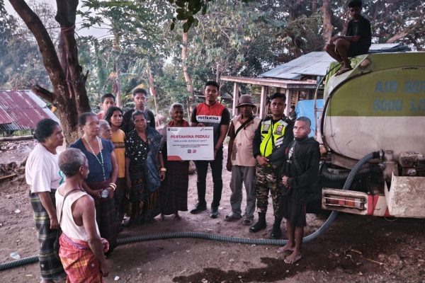 Uluran Tangan Pertamina Membasuh Duka Warga Gempa di NTT