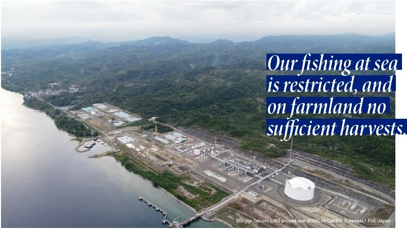 Proyek LNG yang Didanai JBIC Rugikan Masyarakat