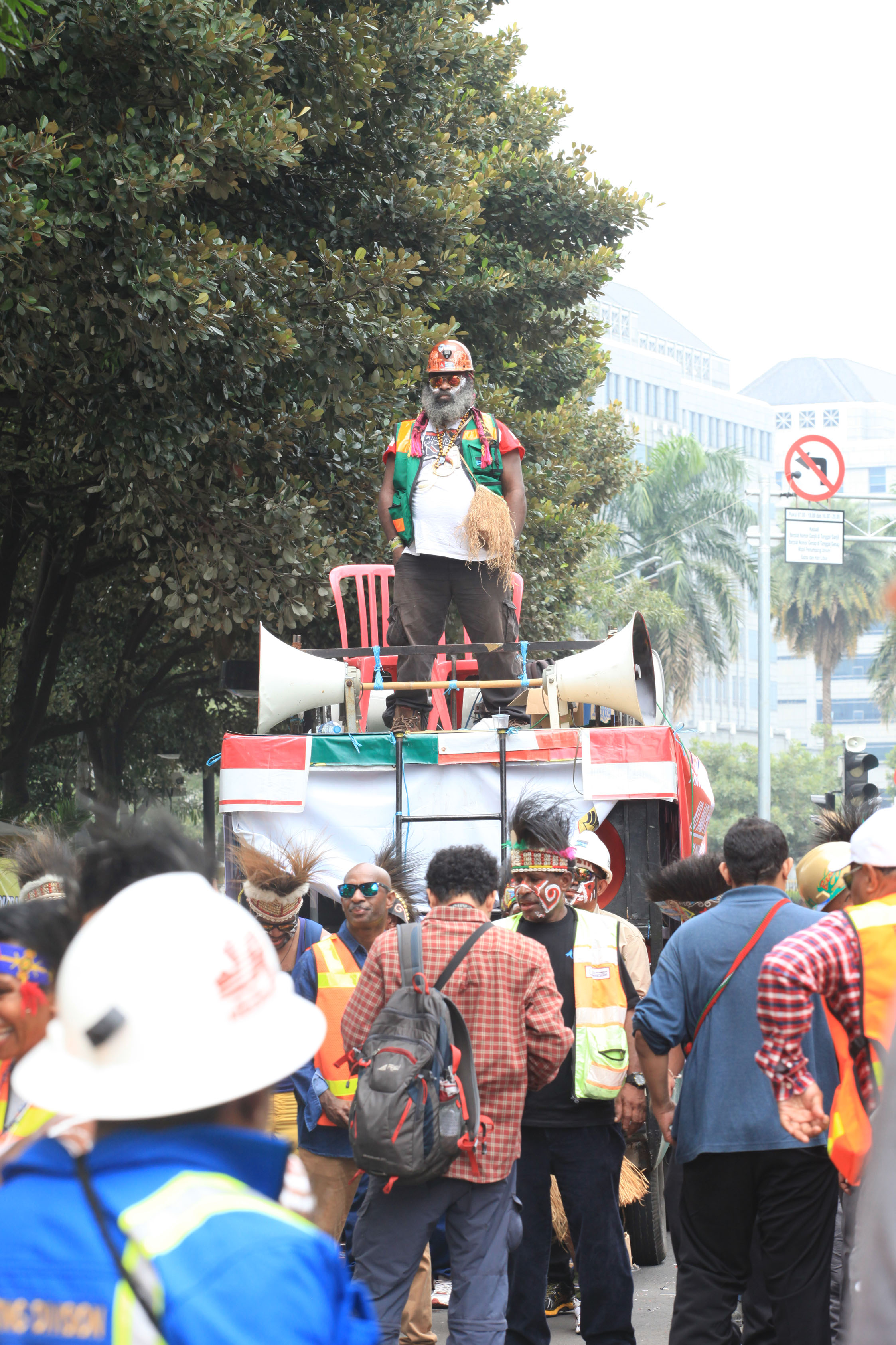 Aksi Gerakan Solidaritas Peduli Freeport
