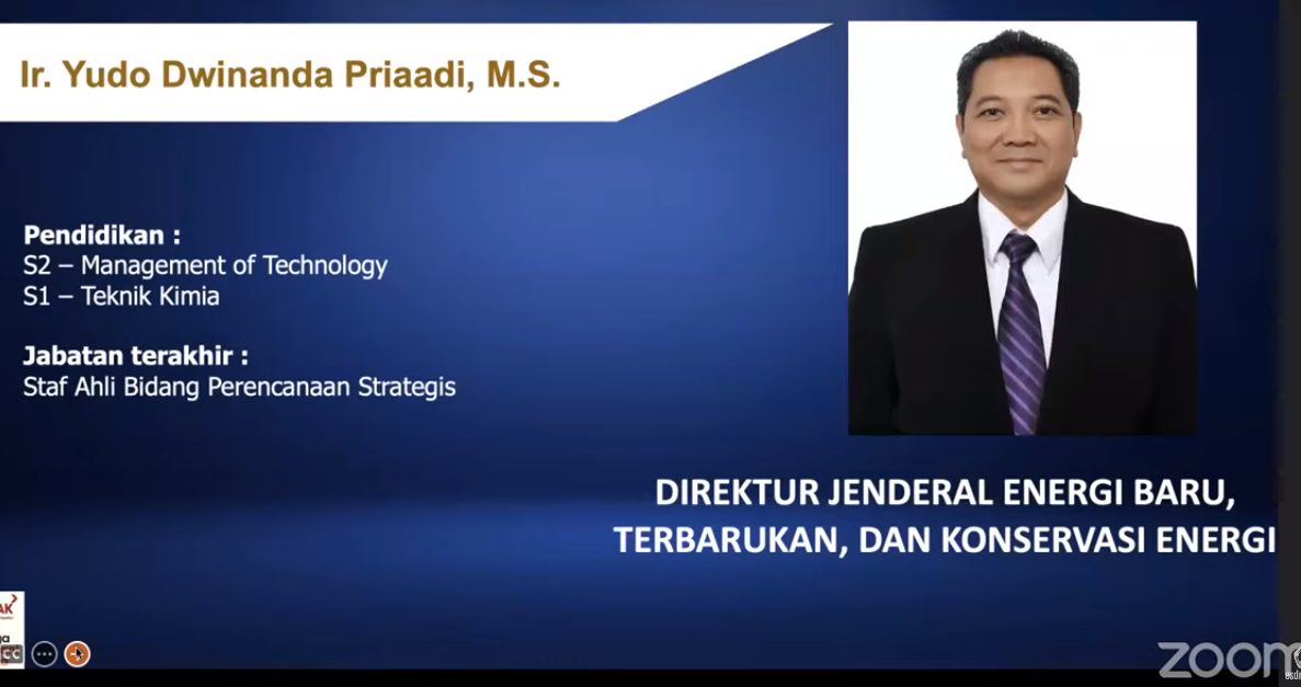 Yudo Dwinanda Dilantik Sebagai Dirjen EBTKE