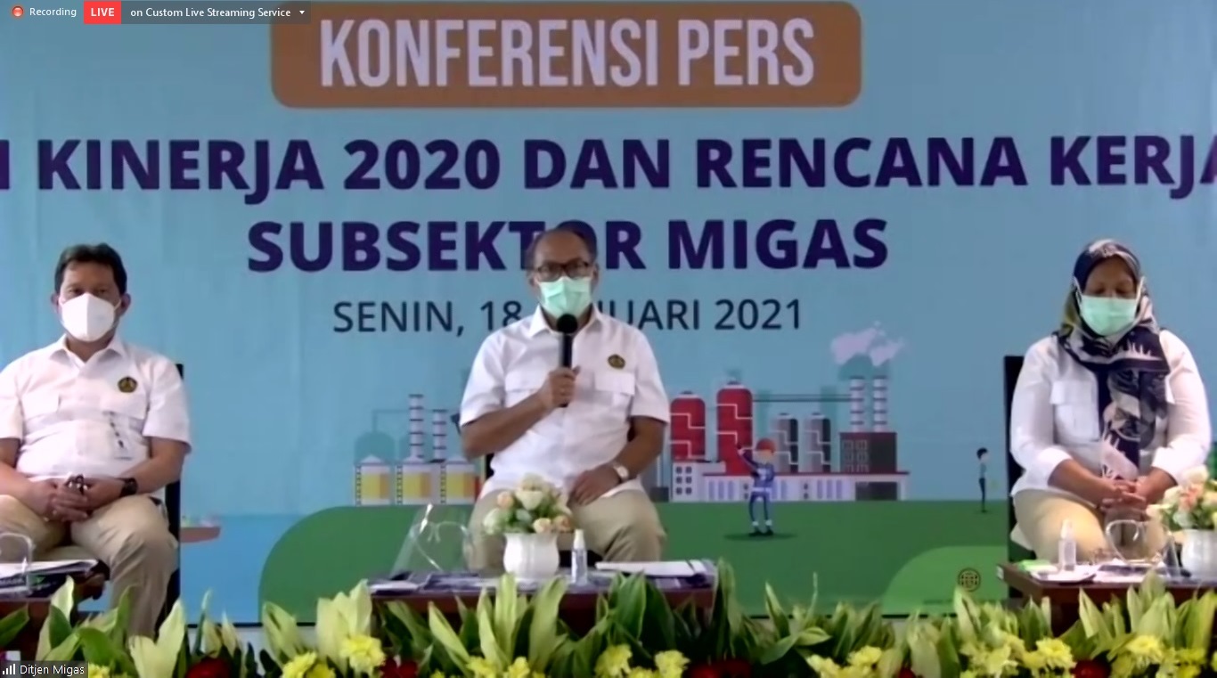Ini Kinerja Subsektor Migas Tahun 2020