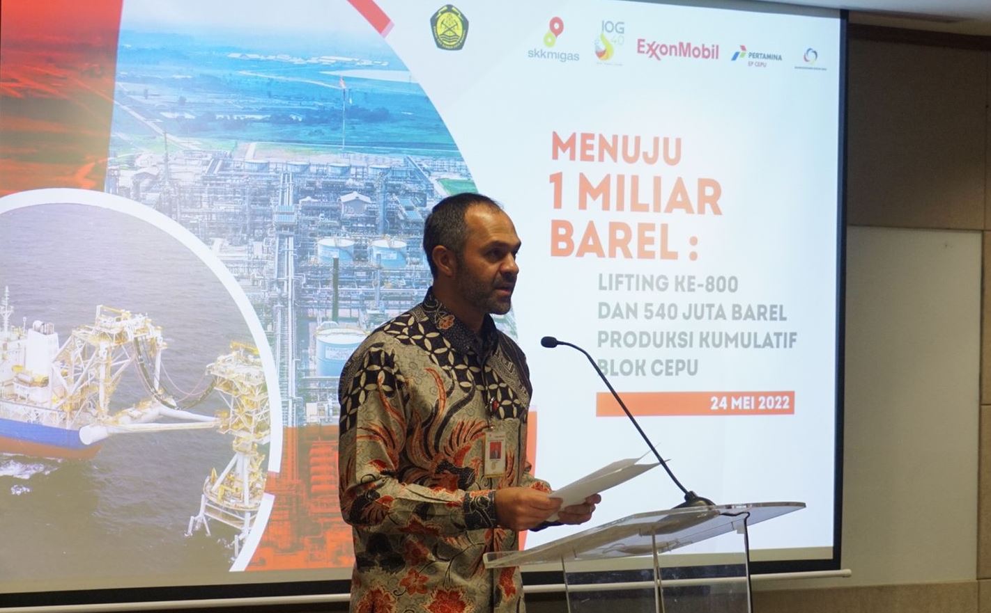 Lifting ke-800, EMCL Capai Produksi 540 Juta Barel