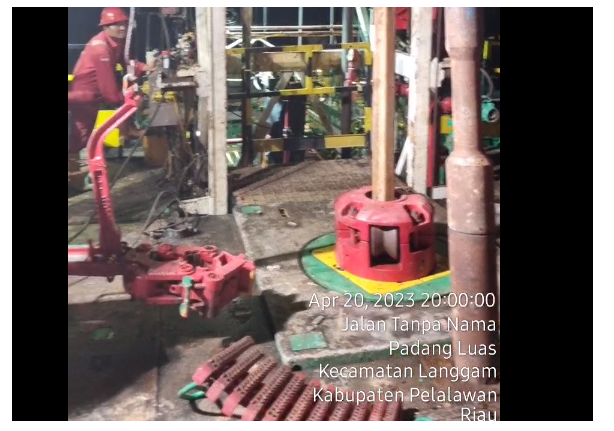 EMP Bentu Tajak Sumur Eksplorasi N.Napuh-01