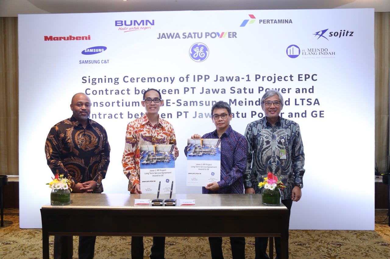 Konsorsium GE Dapat Kontrak EPC Pembangkit Listrik Jawa-1