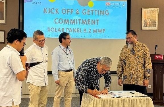 EPN Garap PLTS Atap di Pabrik Astra Daihatsu Motor