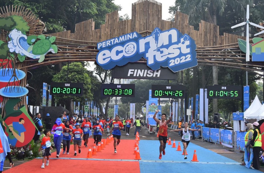 Pertamina Eco-RunFest 2022 Diikuti 8.300 Ecochamps