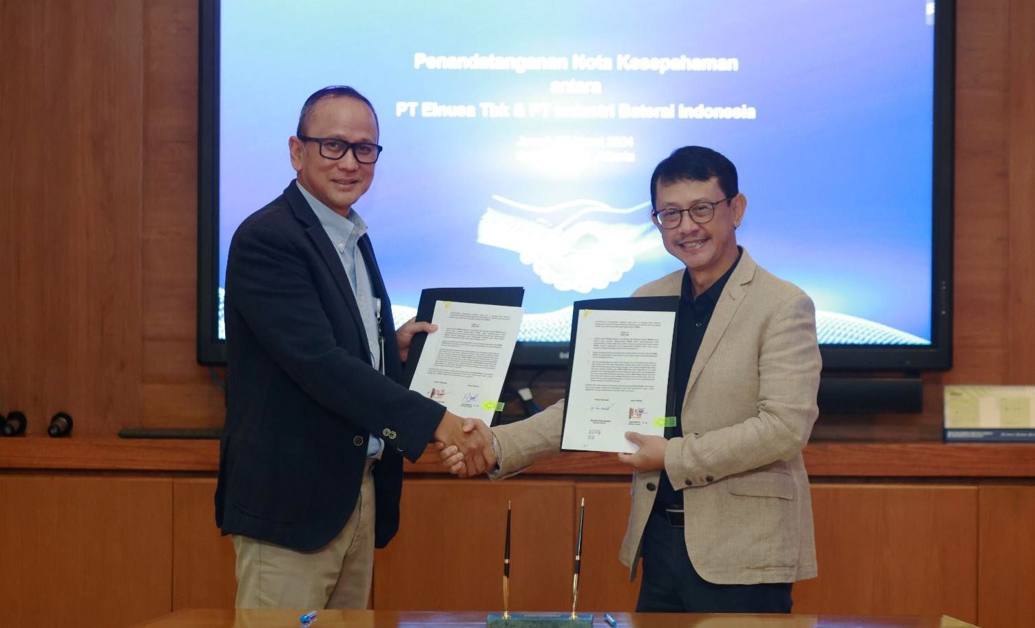 Elnusa Gandeng IBC Kembangkan Ekosistem EV