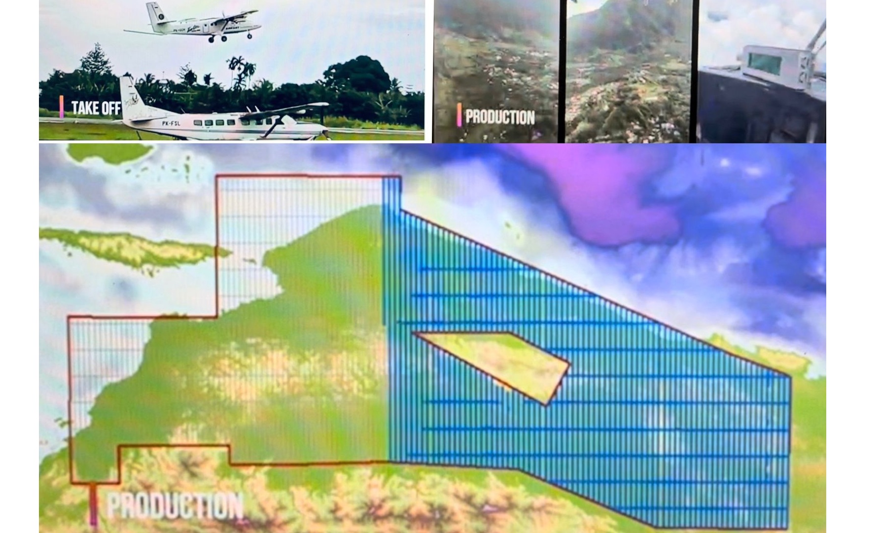 Elnusa: Project PHE Airborne Gravity Mamberamo Sudah 92 Persen