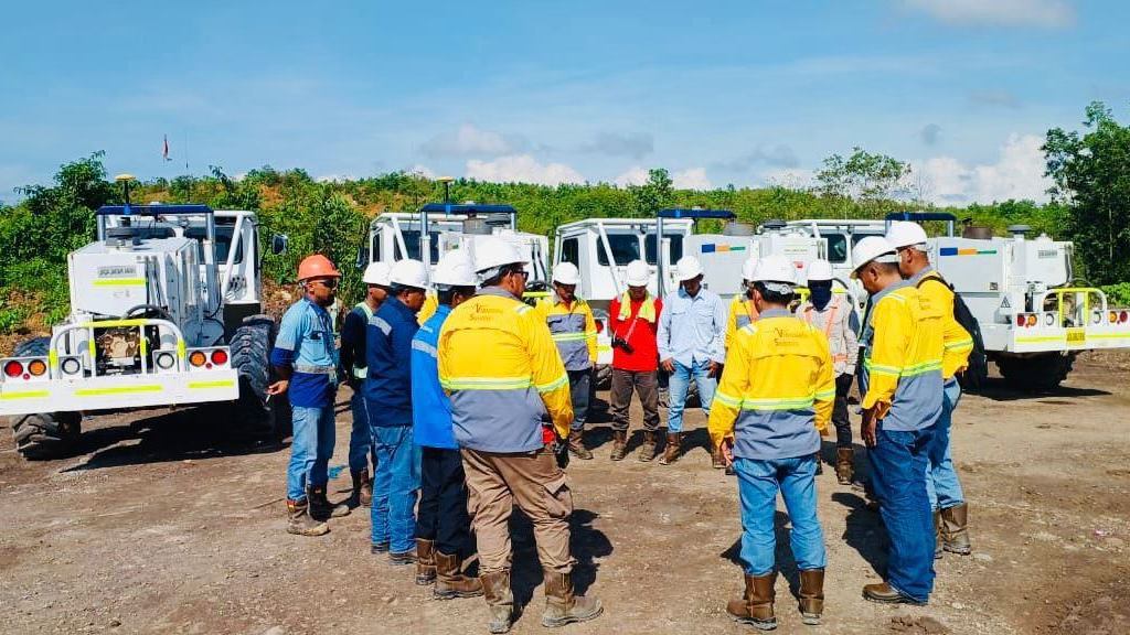 Perdana, Elnusa Survei Tambang Batubara dengan Vibroseis