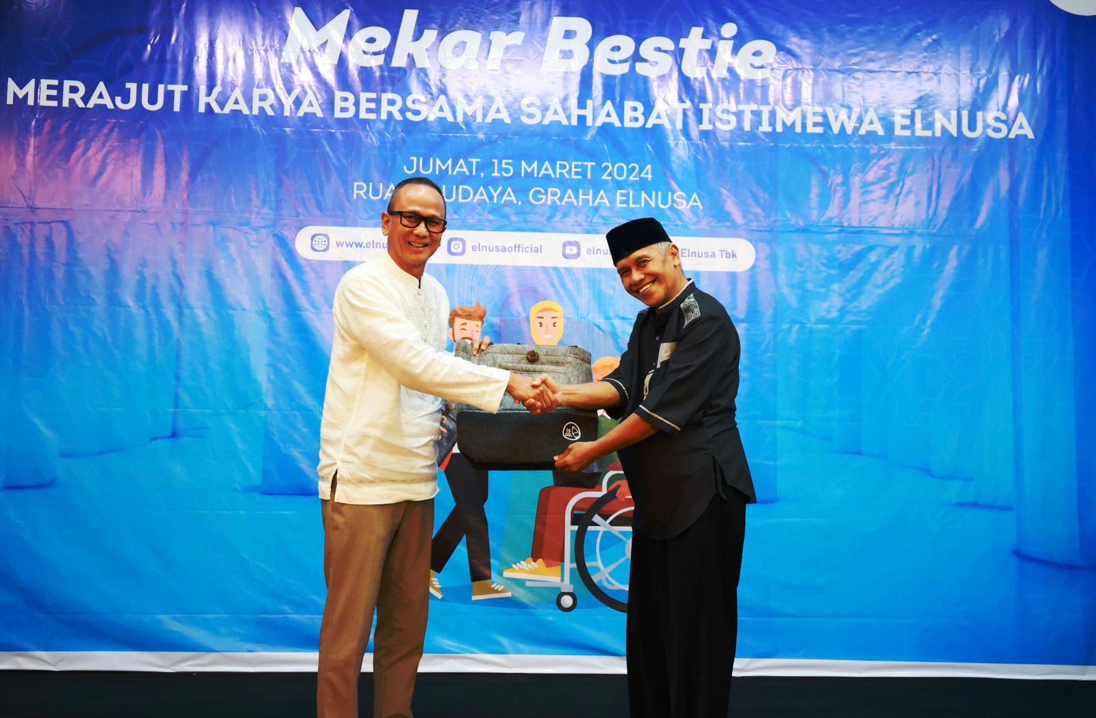 Elnusa Dukung Kreativitas Anak Difabel Mendaur Ulang Sampah