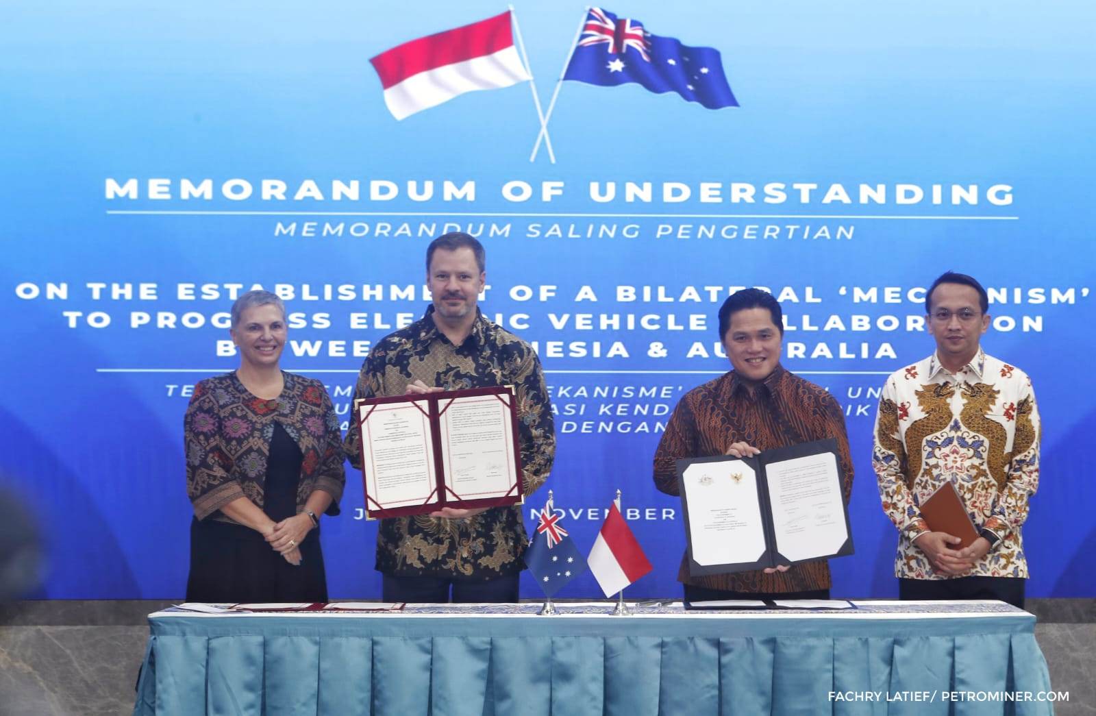 Indonesia dan Australia Saling Berbagi untuk Majukan Industri Kendaraan Listrik