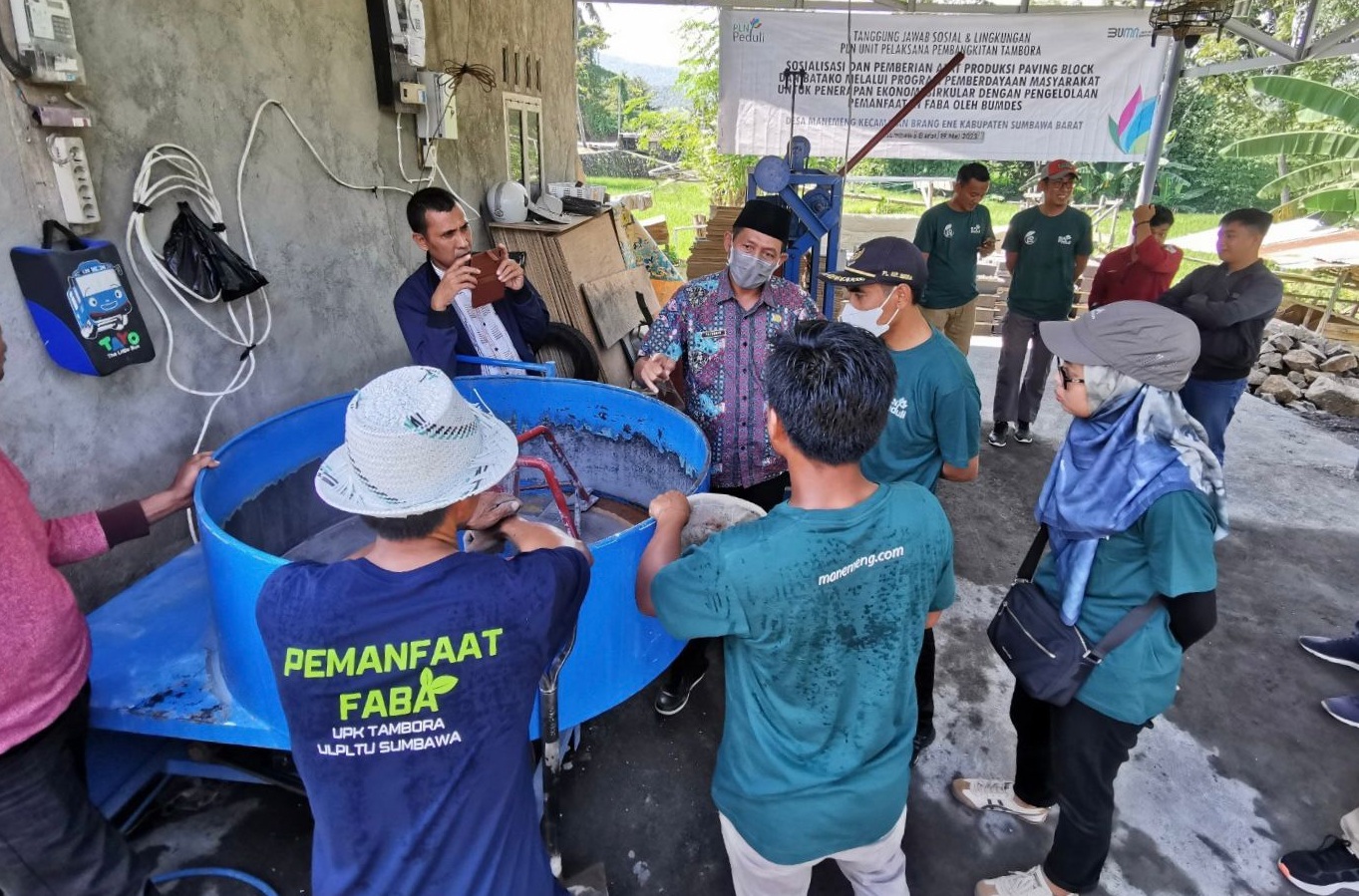 BUMDes di Taliwang NTB Sukses Olah FABA PLTU