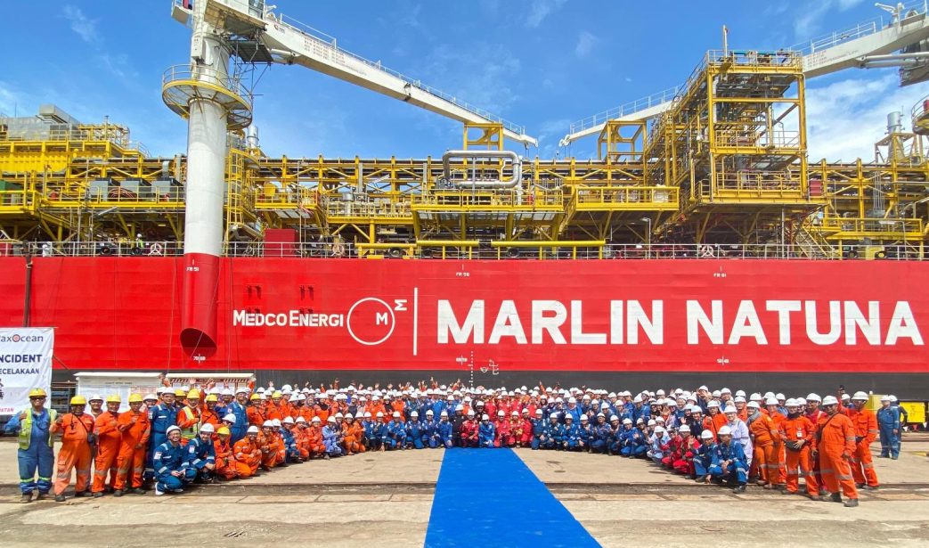 Lengkapi Proyek Forel, FPSO Marlin Natuna Berlayar ke Laut Natuna