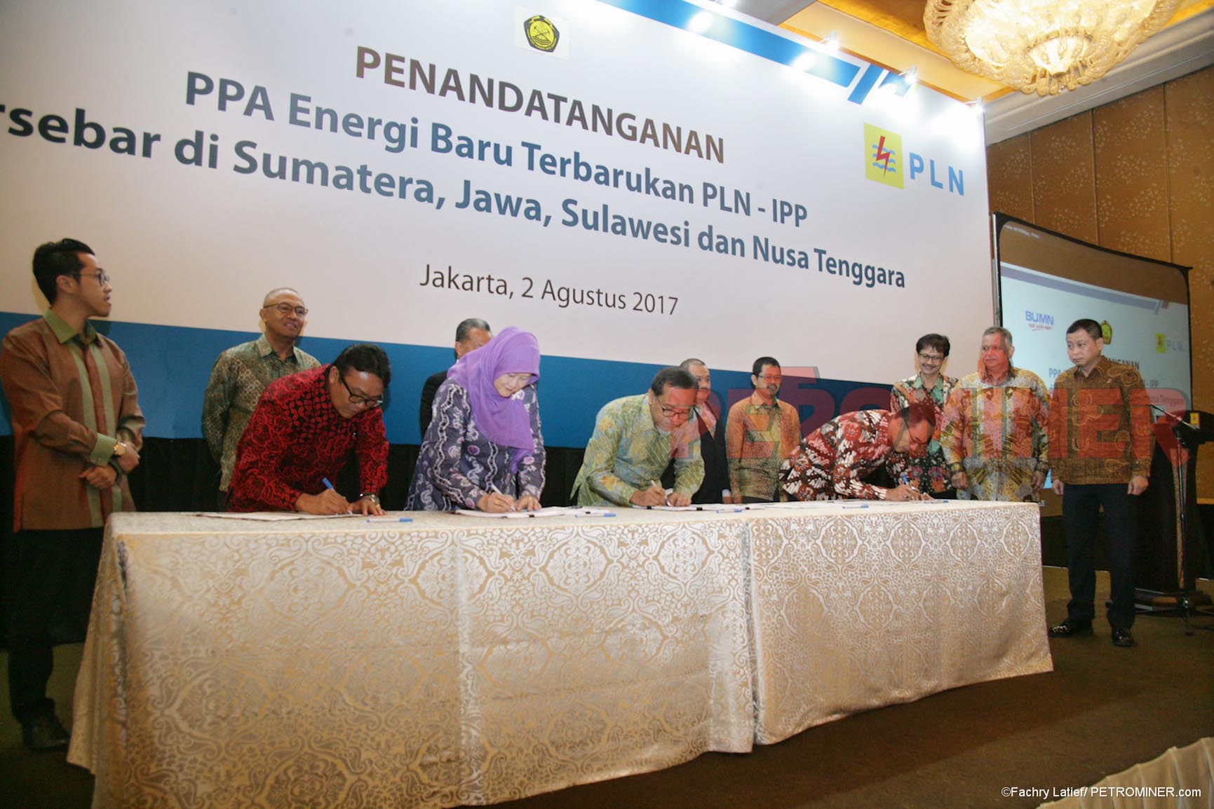 PLN Tandatangani PPA EBT di 64 Lokasi Tersebar