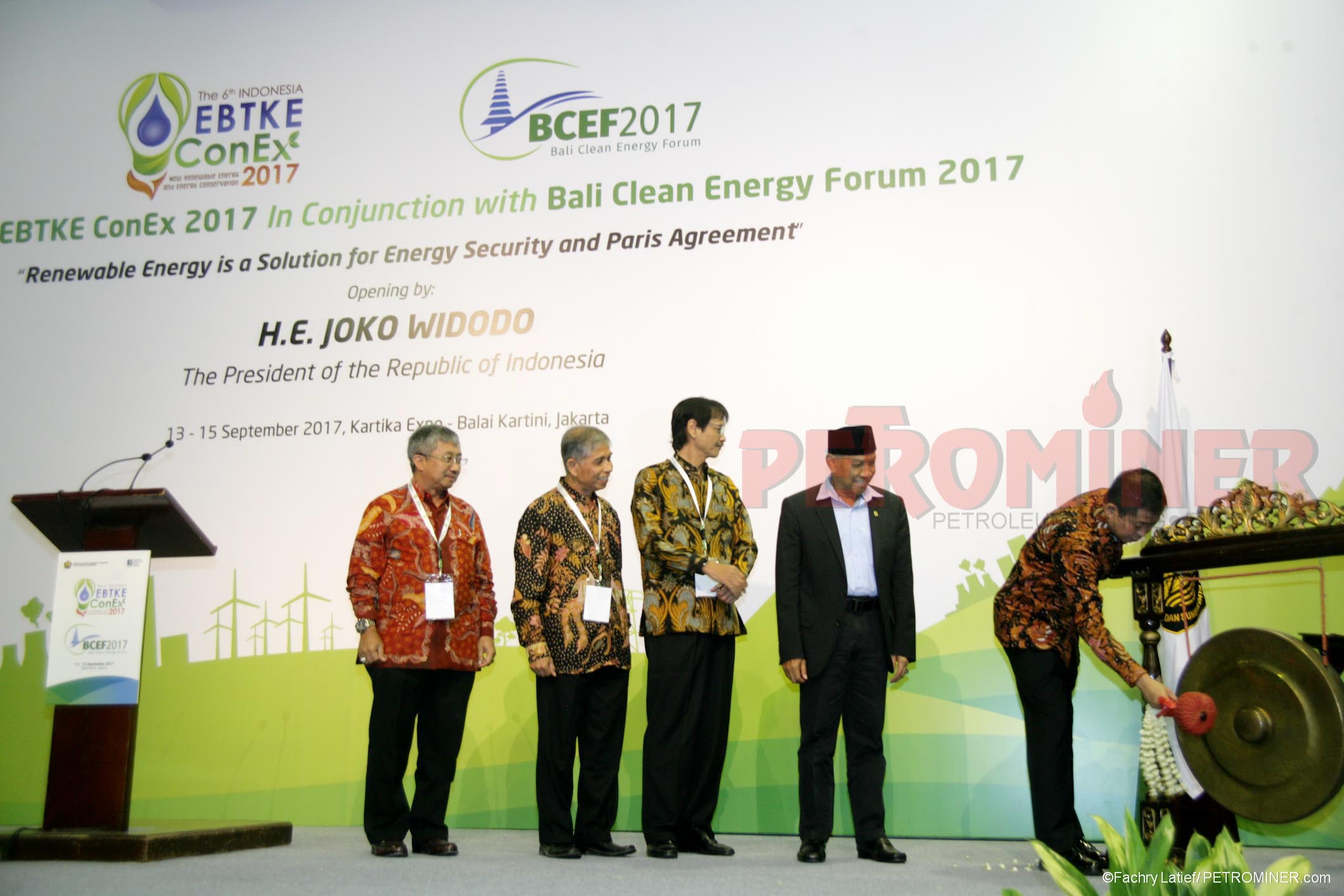 IndoEBTKE ConEx 2017 Dibuka Menteri ESDM
