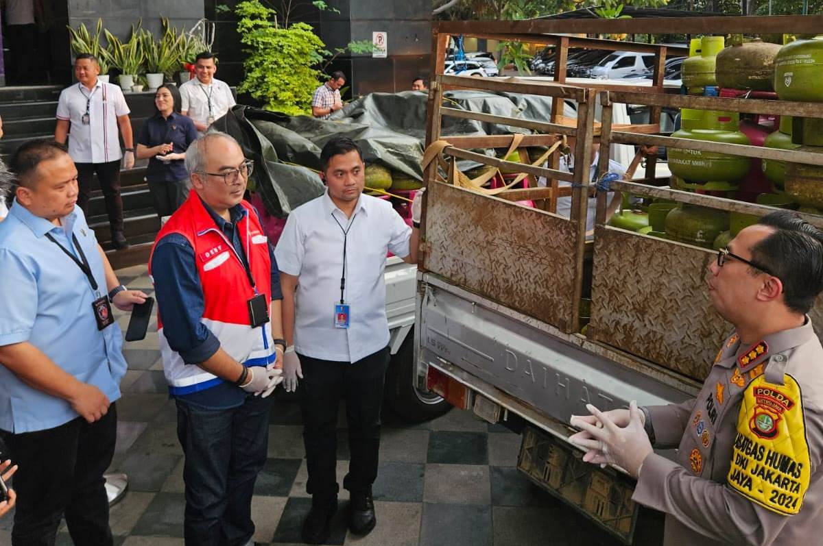 Polda Metro Jaya Ungkap Penyalahgunaan LPG Subsidi