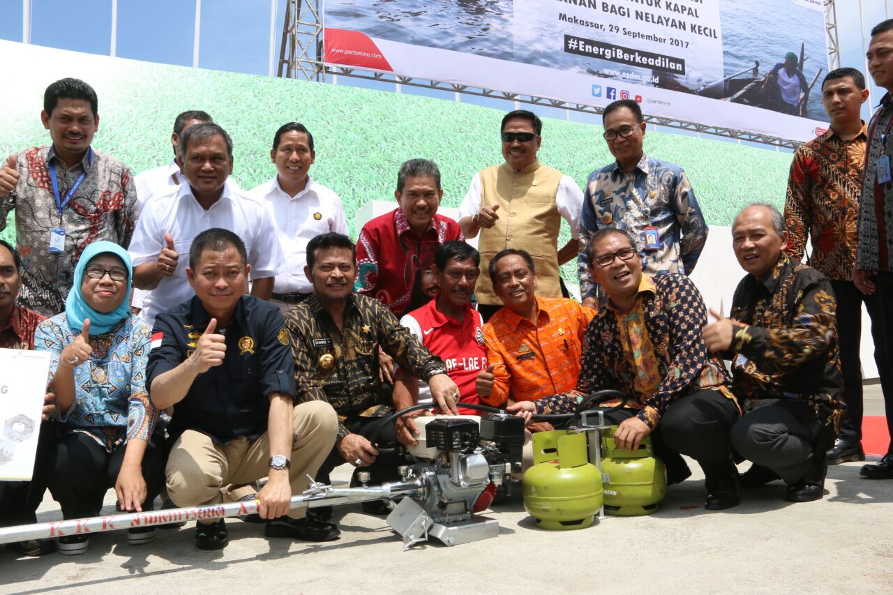 ﻿﻿Konverter Kit BBG Untuk 1.375 Nelayan Makassar