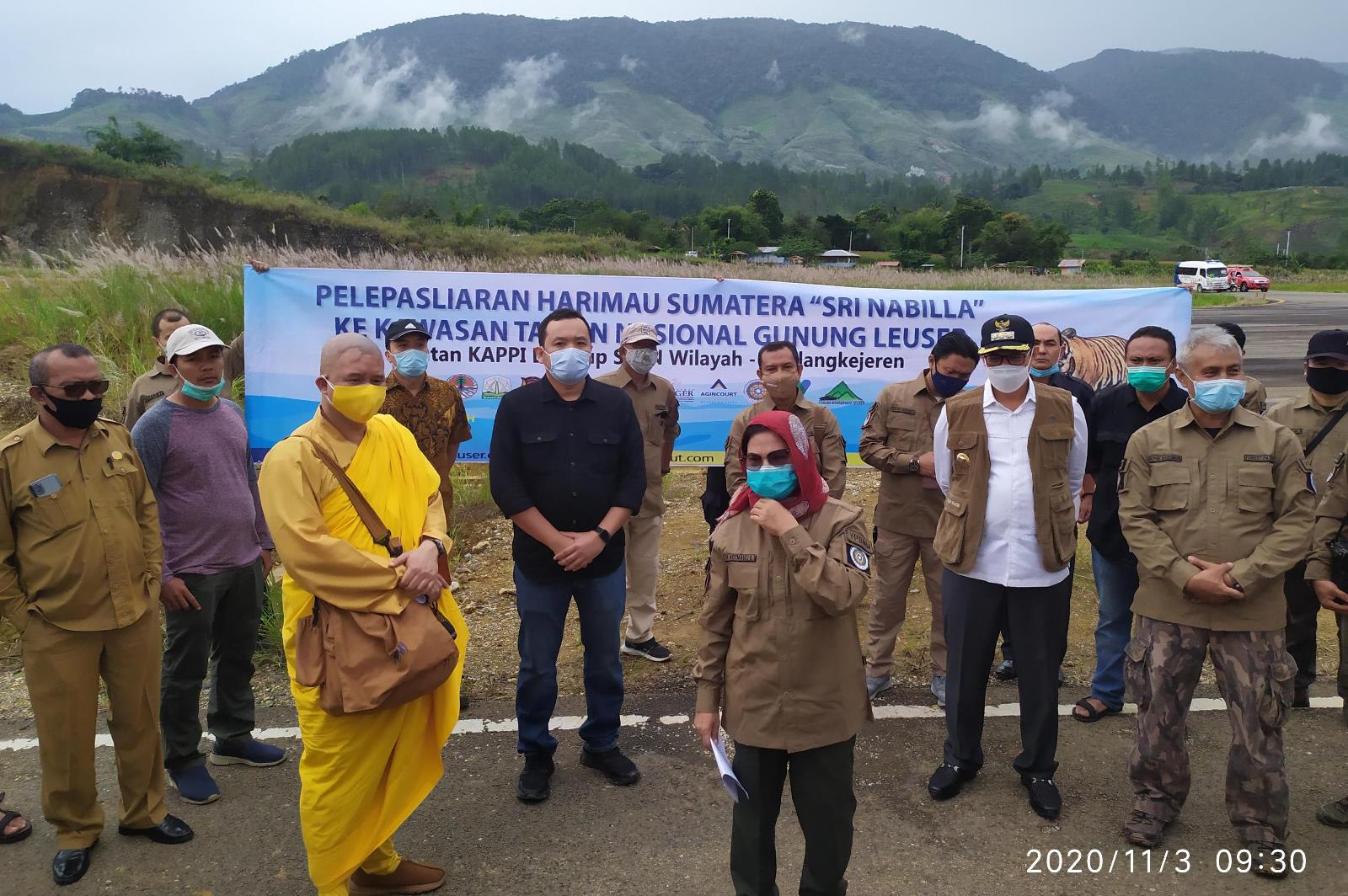 Ini Peran Tambang Martabe Dalam Pelepasliaran “Sri Nabilla”
