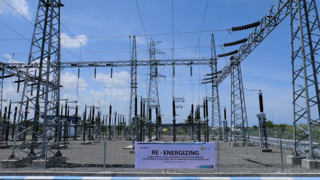 PLN Operasikan GI Khusus Smelter di Bantaeng