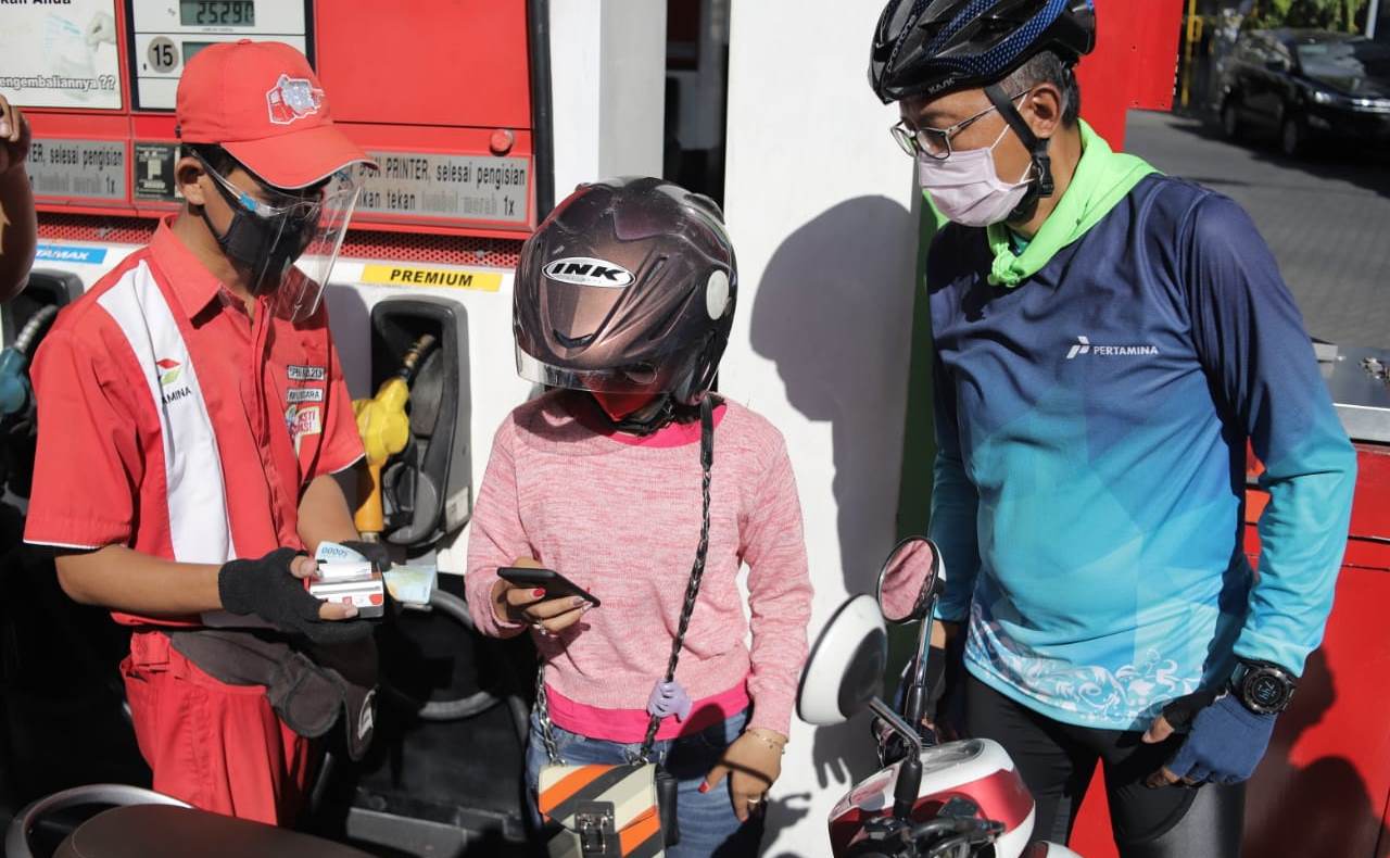 Transaksi via MyPertamina di SPBU Terus Meningkat