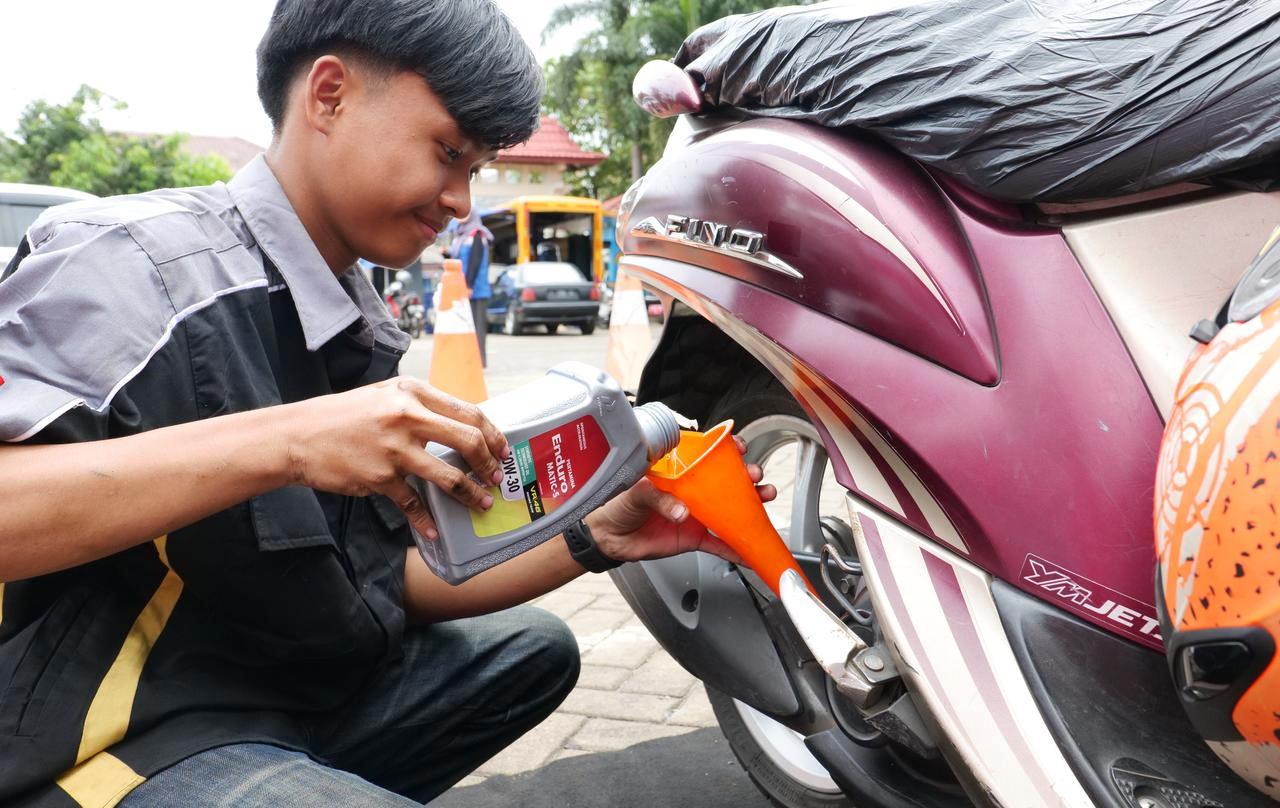 Motor Terendam Banjir, Ganti Oli Gratis