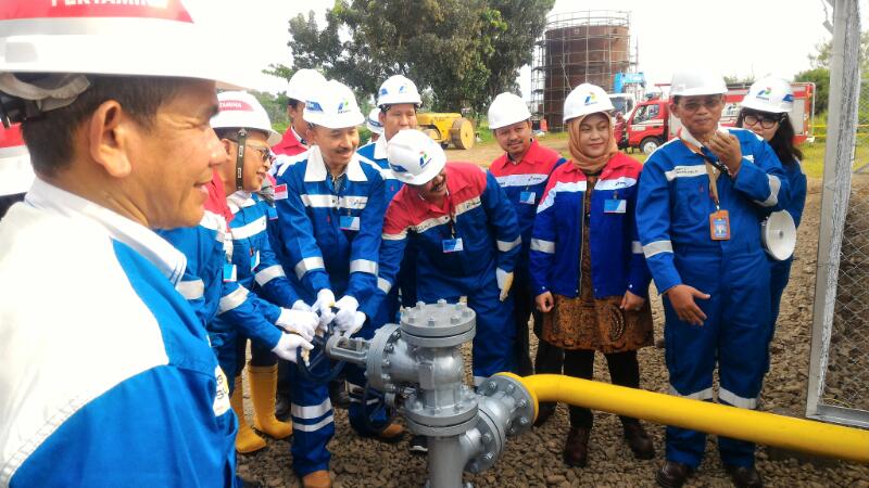 Pertamina EP Subang Mulai Pasok Gas Kota