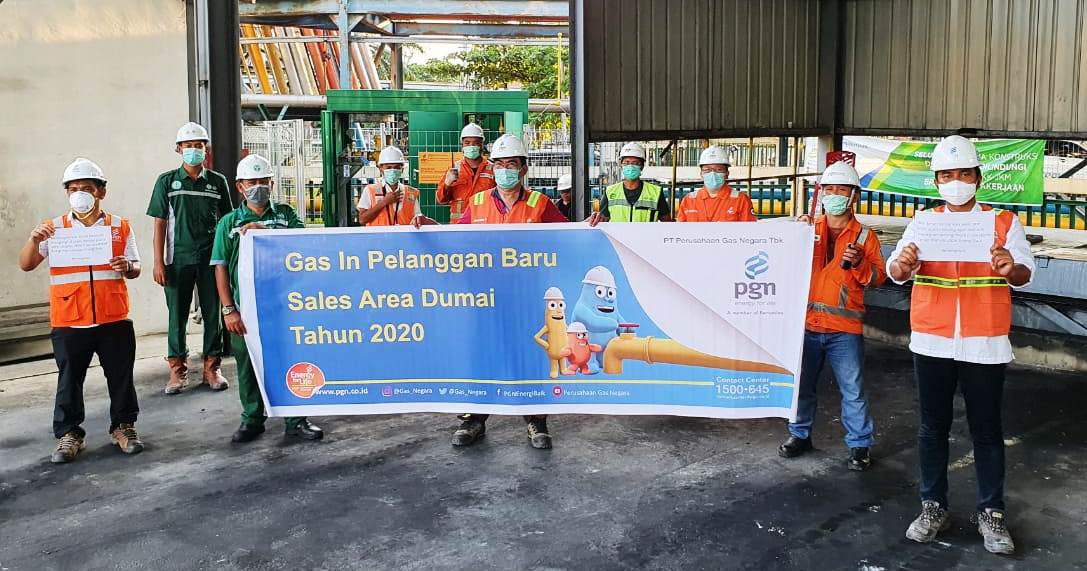 Kawasan Industri Dumai Mulai Pakai Gas Bumi