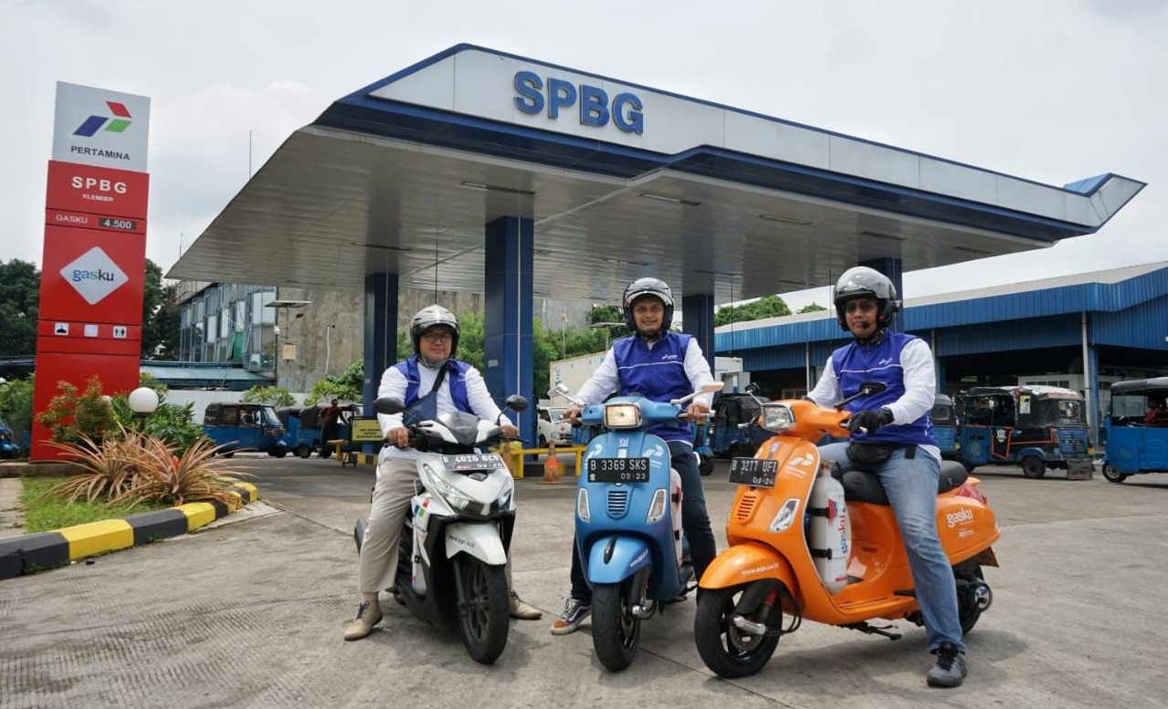 Uji Coba Motor CNG, Tempuh 38,7 Km per liter