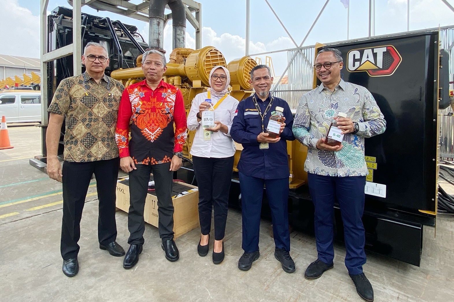 Trakindo Uji Performa Green Diesel Genset