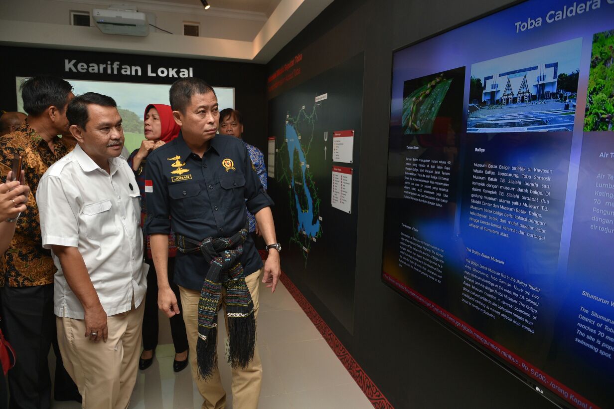 Geopark Kaldera Toba, Geopark di Atas Gunung Terbesar Dunia