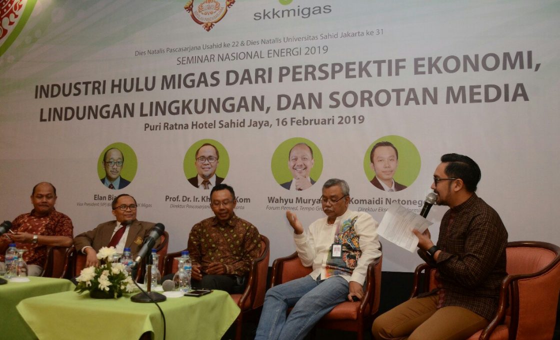 Hulu Migas Goes to Campus di Usahid Jakarta