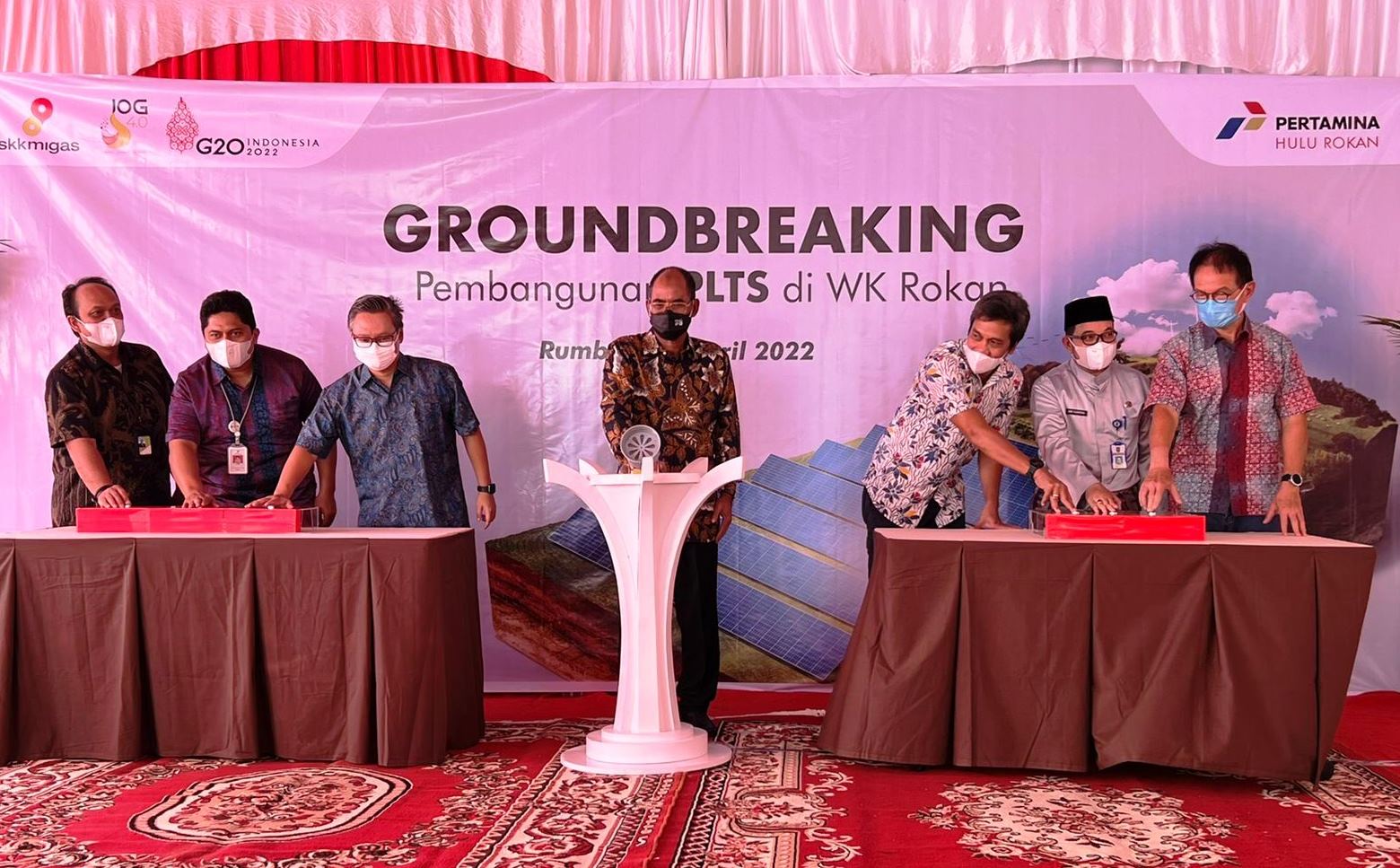 Pembangunan PLTS 25 MW di Blok Rokan Dimulai