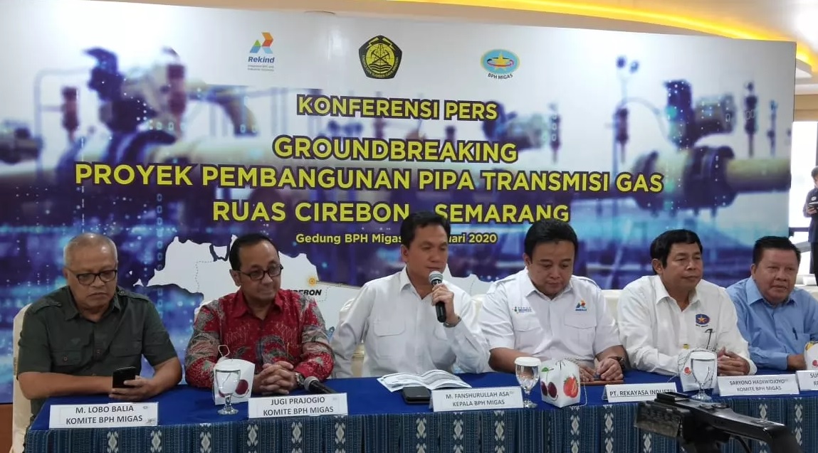 Pipa Gas Cirebon-Semarang Mulai Digarap
