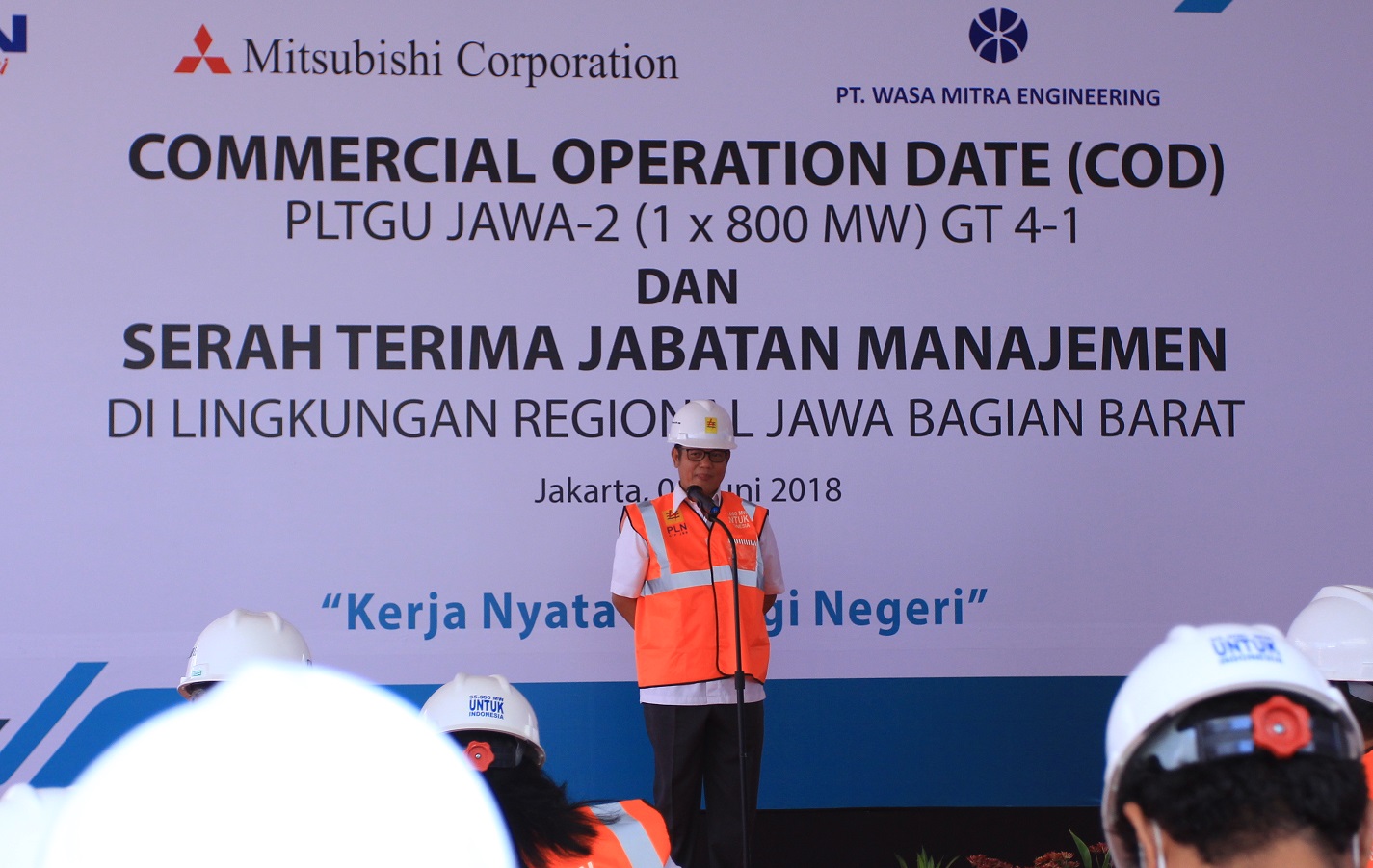 PLTGU Jawa 2 Sukses COD Gas Turbine #4-1