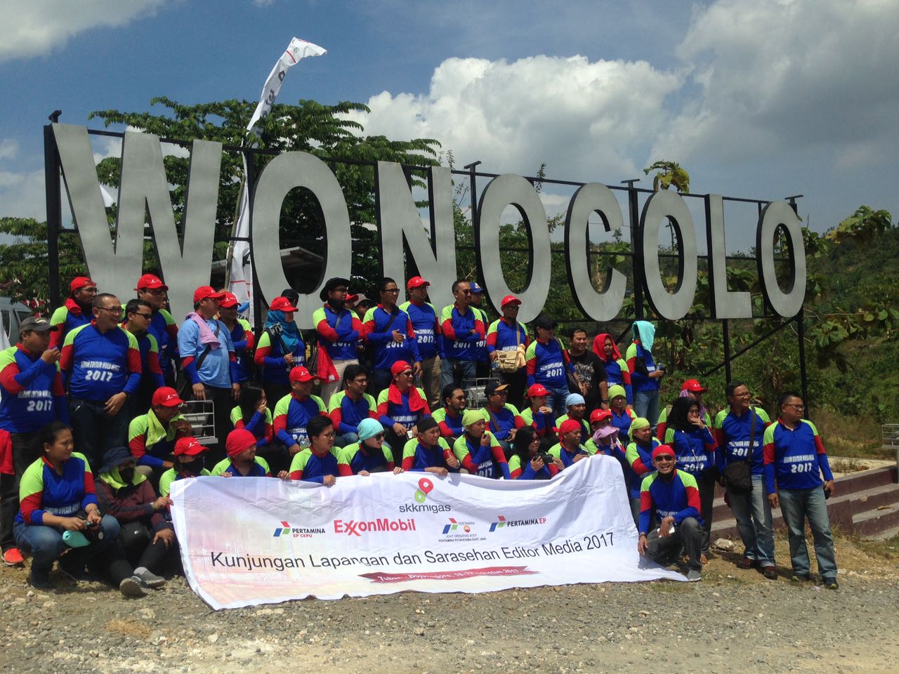 Forum Redaktur Berkunjung ke Lapangan Migas di Bojonegoro