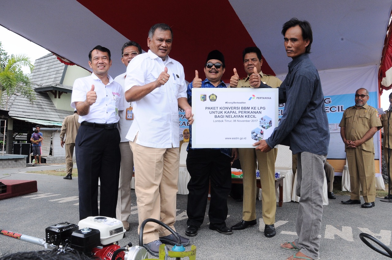 Konverter Kit Bagi Nelayan Lombok Timur Selesai Dibagikan