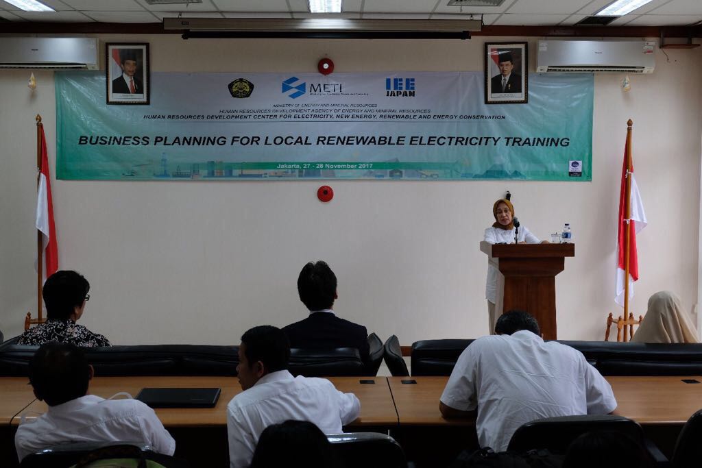 ﻿﻿﻿Pelatihan Usaha Pengembangan Sumber EBT