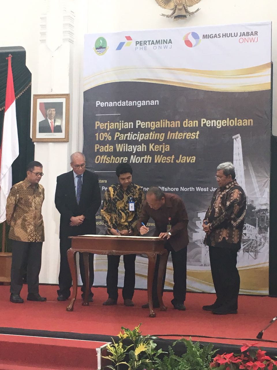 Sah, 10 Persen Saham Blok ONWJ Dikelola Pemda