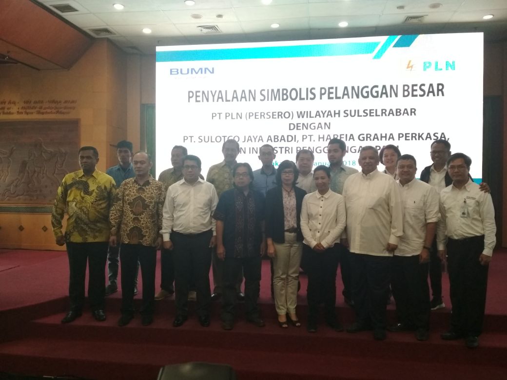 Penyalaan 4 Pelanggan Besar di Sulawesi