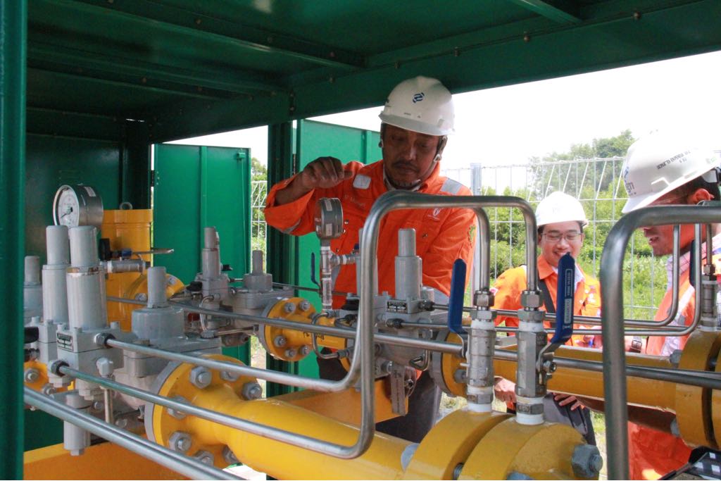 PGN Pasok Gas ke Kawasan Industri Terintegrasi di Gresik