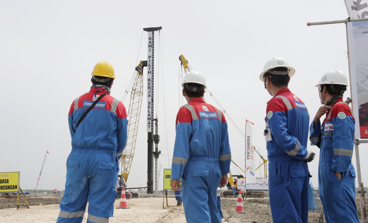 Pemancangan Perdana Proyek Jambaran-Tiung Biru