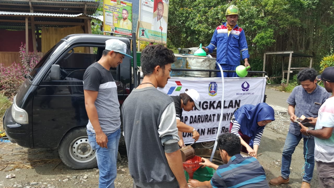 Gelar Pangkalan Tanggap Darurat Minyak Tanah